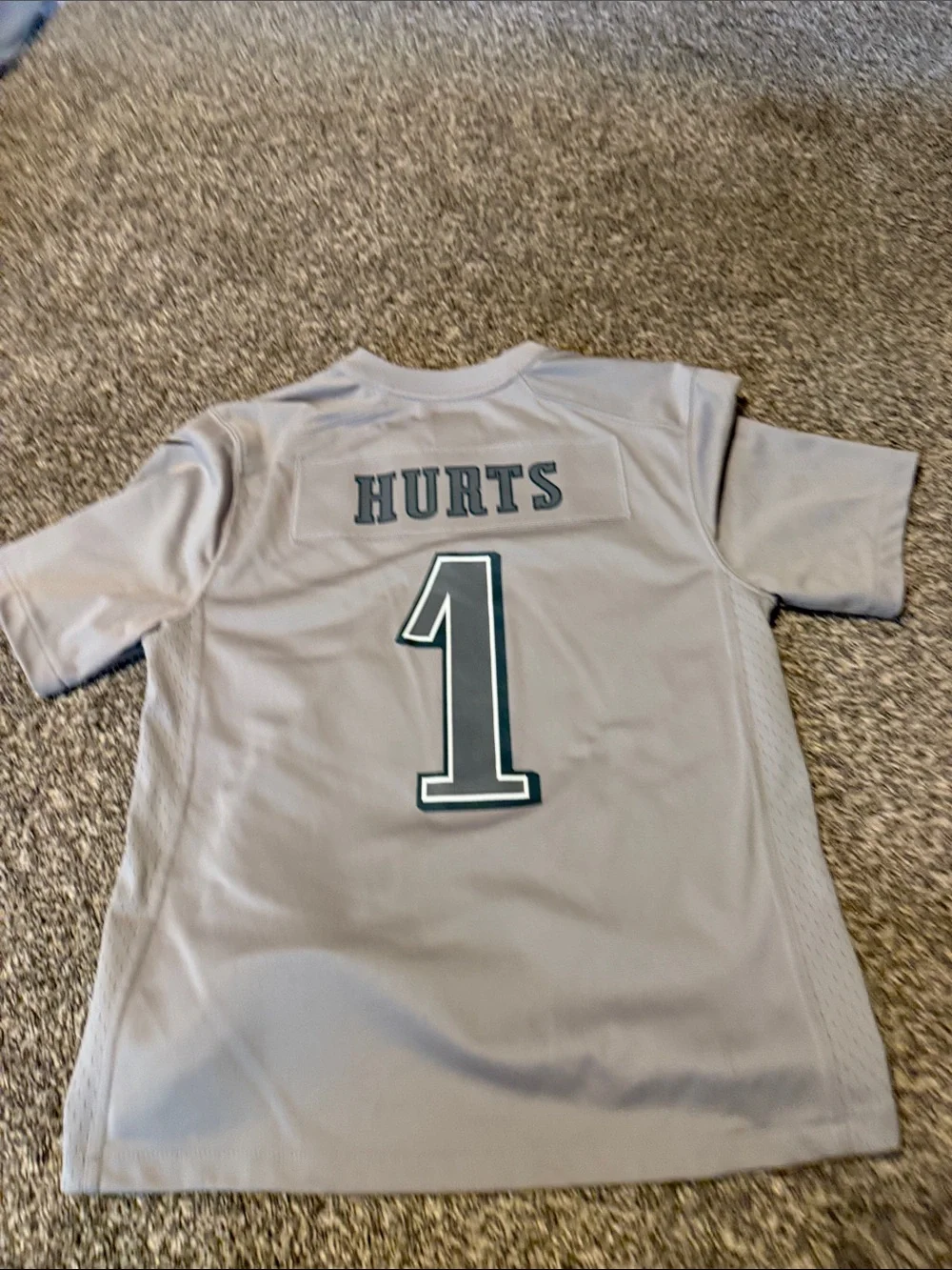 Nike Gray Philadelphia Eagles Nike Jersey